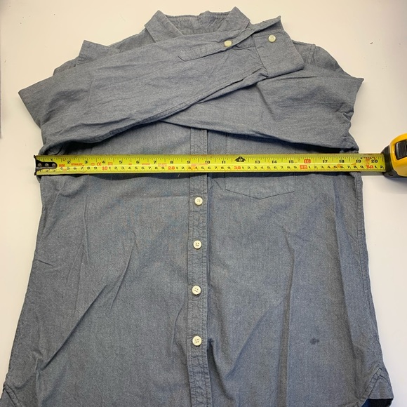 Grey/blue Cotton Tradlands Button Down - Picture 8 of 11